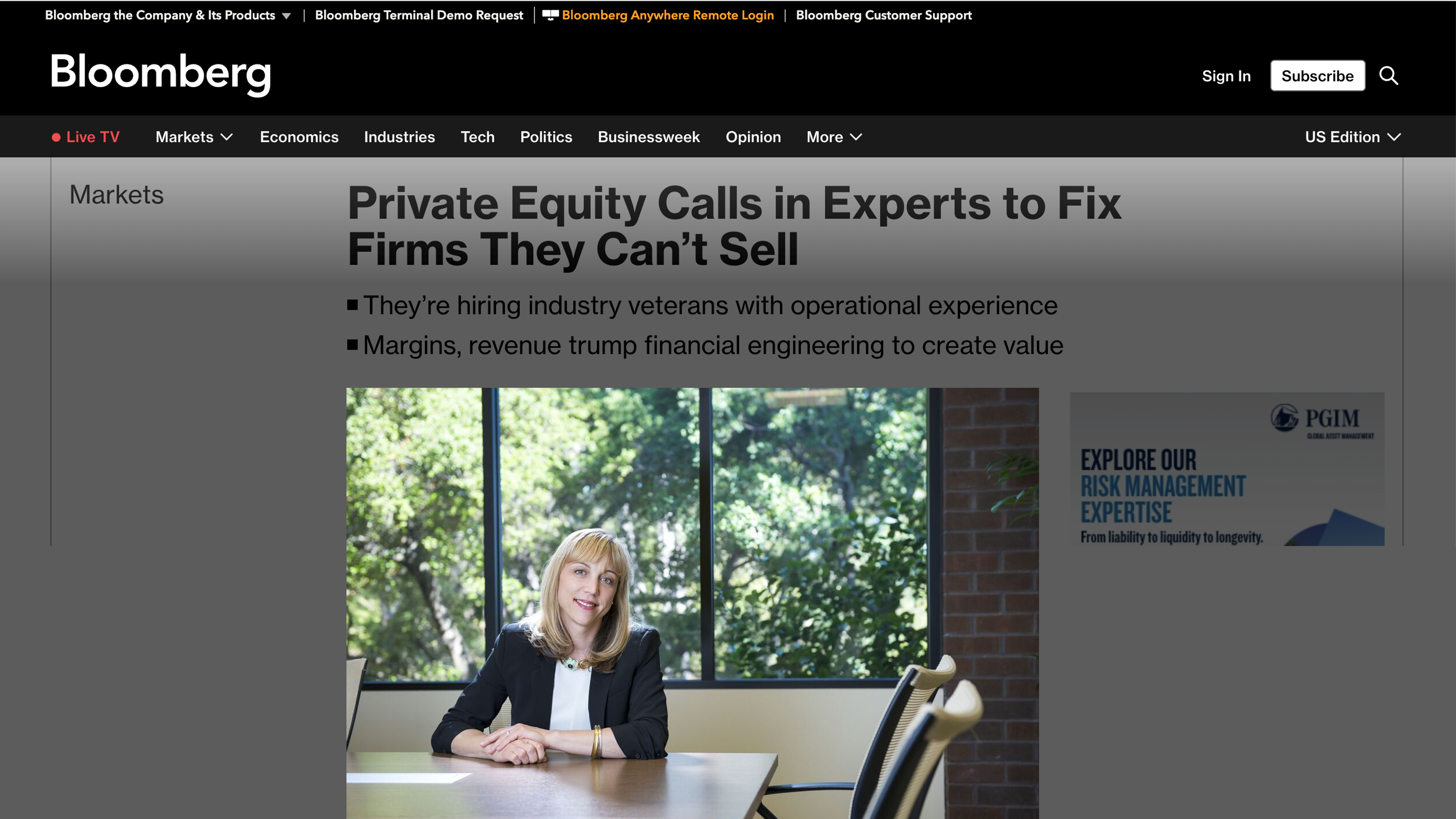 Private Equity Calls in Experts to Fix Firms They Can’t Sell